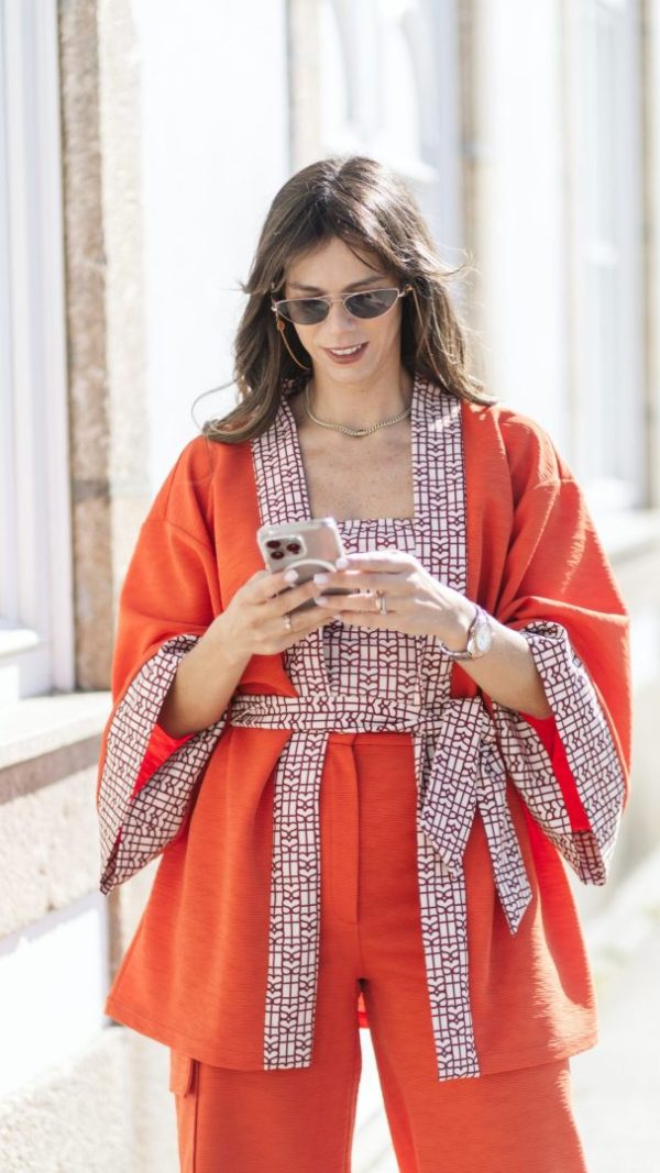 Casaco Kimono Sahoco